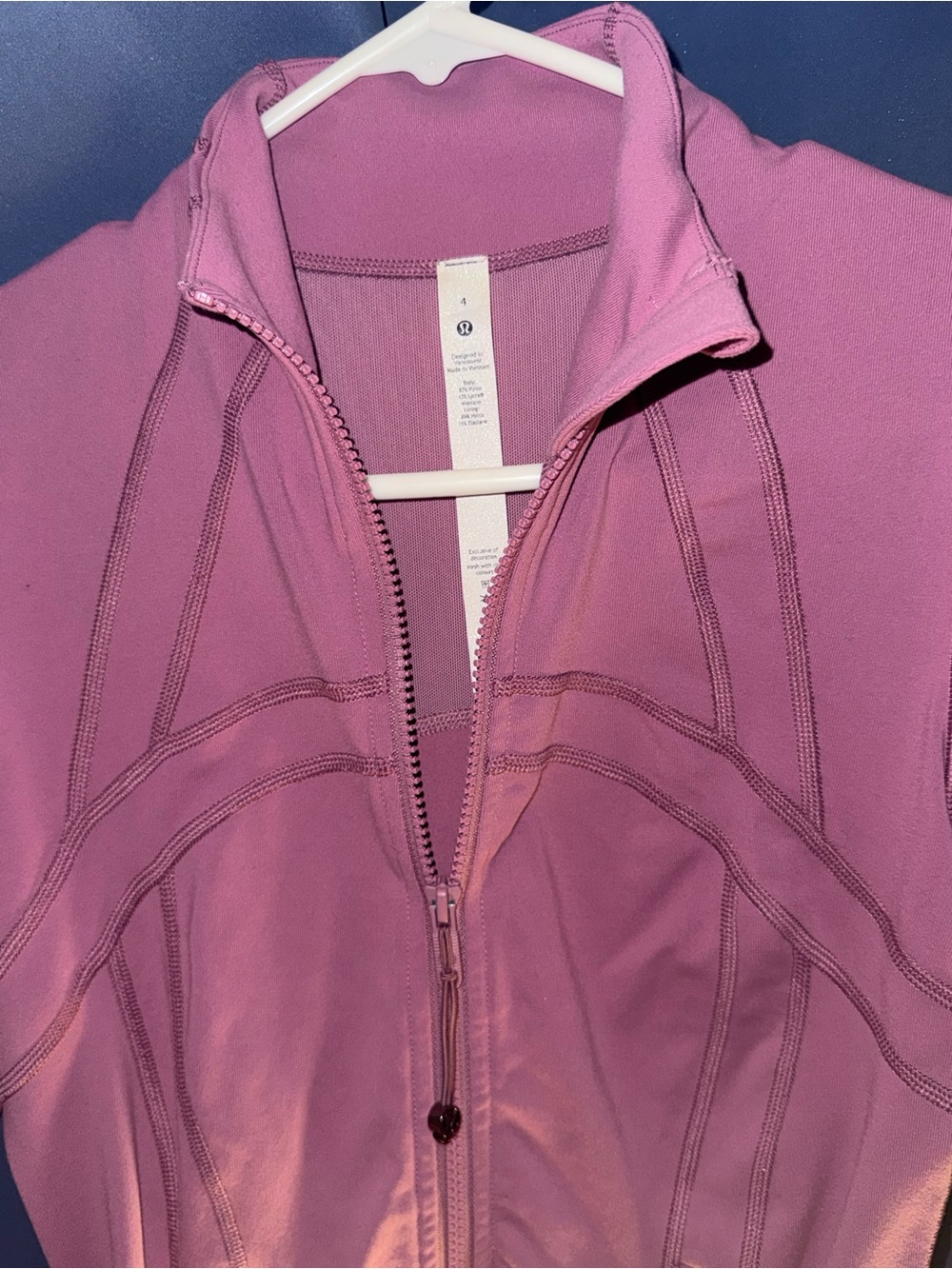 lululemon athletica Dusty Pink Full-Zip Define Jacket - Picture 2 of 3